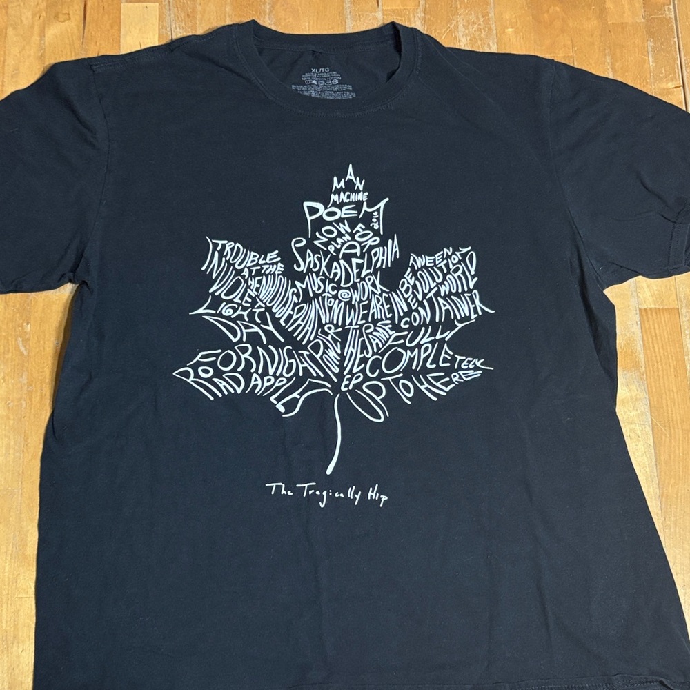 The Tragically Hip Man Machine Poem 2016 Tshirt